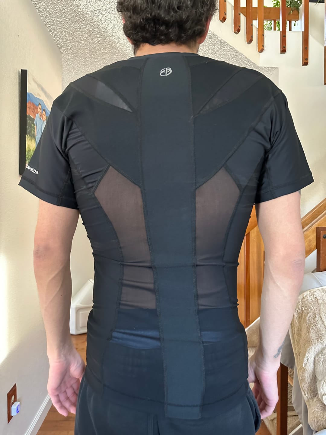 Customer photo review of Posture Shirt® For Men - Pullover