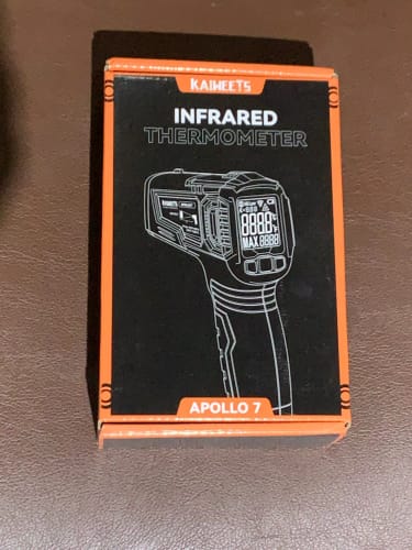 Customer photo review of Digital Infrared Thermometer Laser Temperature Meter Non-contact Pyrometer Imager Hygrometer IR Termometro Color LCD Light Alarm