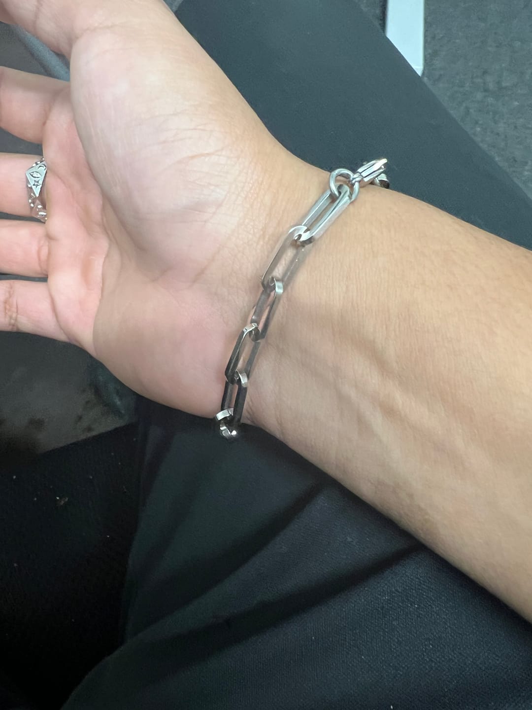 Customer photo review of LINK BRACELET