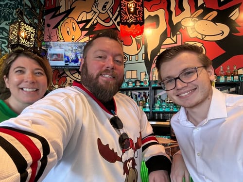 Customer photo review of Christmas Style 'Griswold' Hockey Jersey