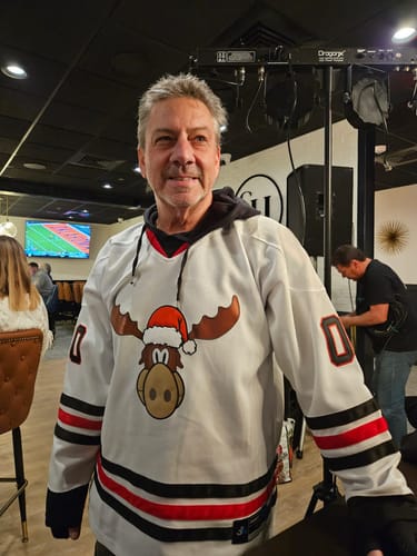 Customer photo review of Christmas Style 'Griswold' Hockey Jersey