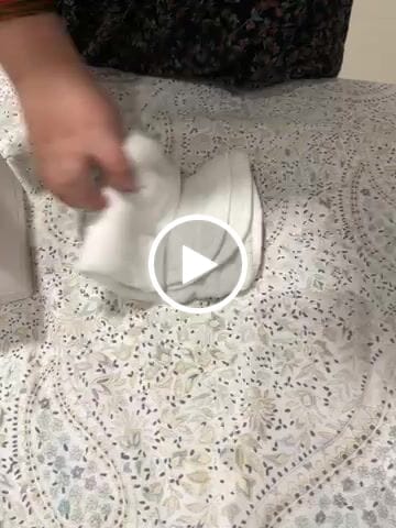Customer video review of Muslin Burp Cloths 6 Pack 100% Cotton