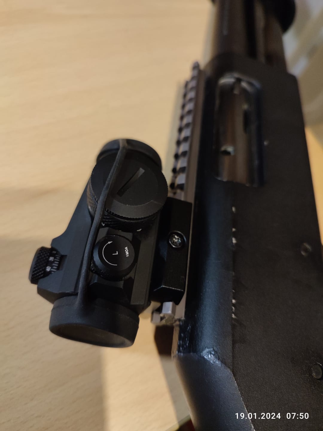Customer photo review of Vector Optics SCRD-12II Maverick-II 1x22 GenII