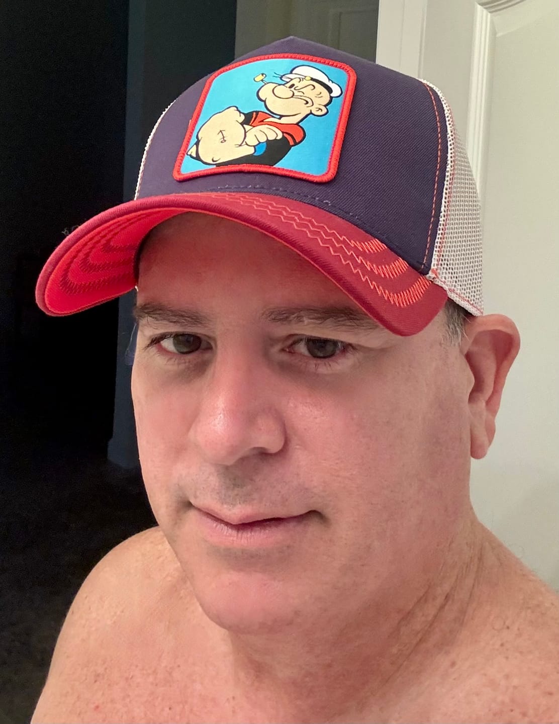 Customer photo review of OVERLORD X Popeye: Trucker Cap