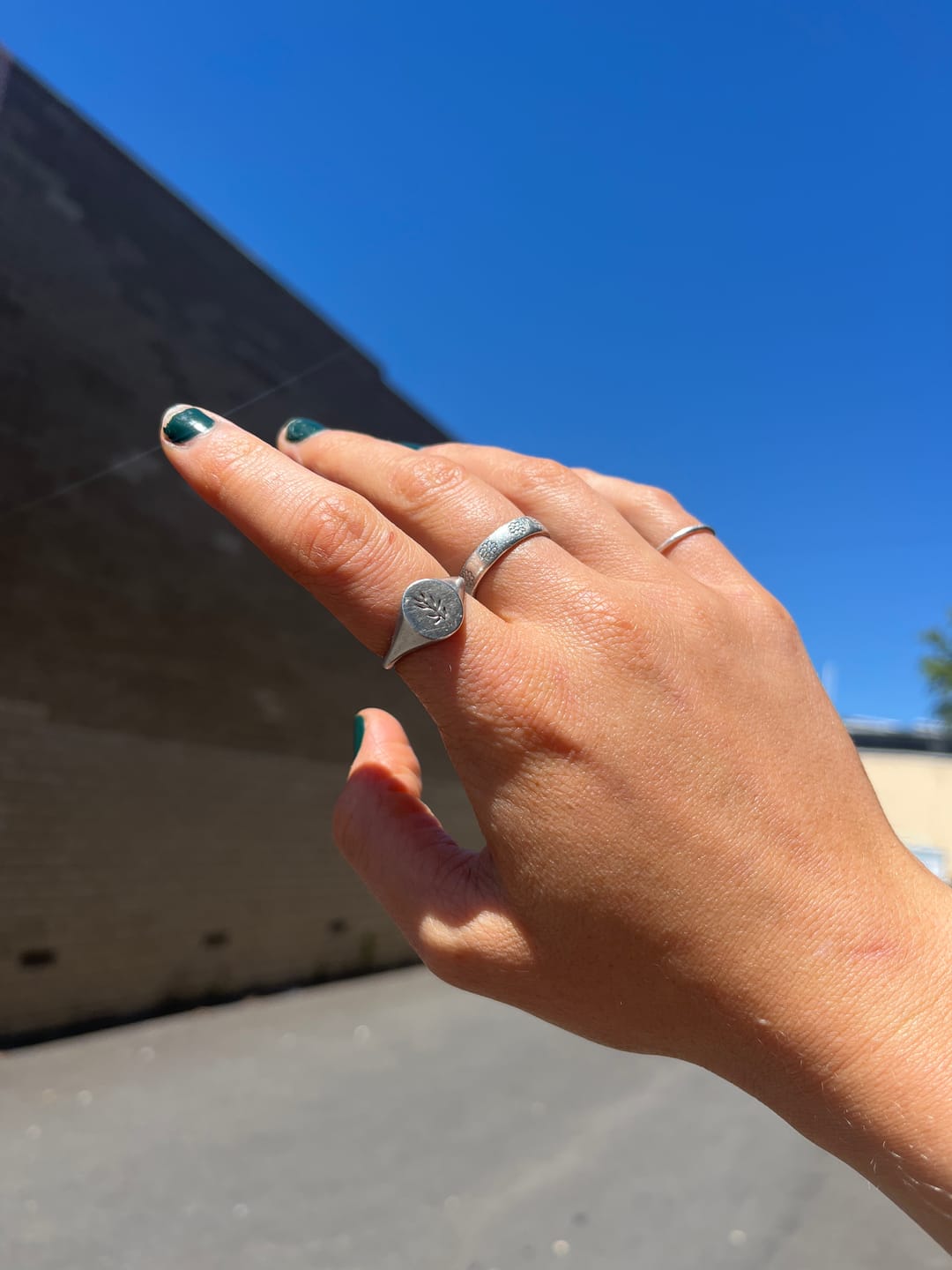 Customer photo review of Olive Signet