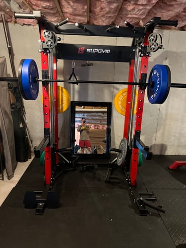 Customer photo review of Major Fitness F22 All-In-One Home Gym Power Rack