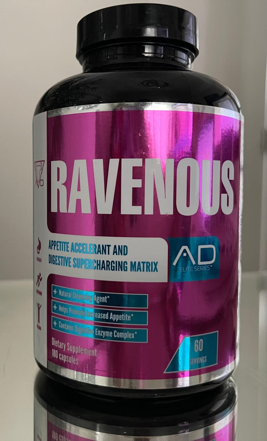 Customer photo review of RAVENOUS – Digestive Support