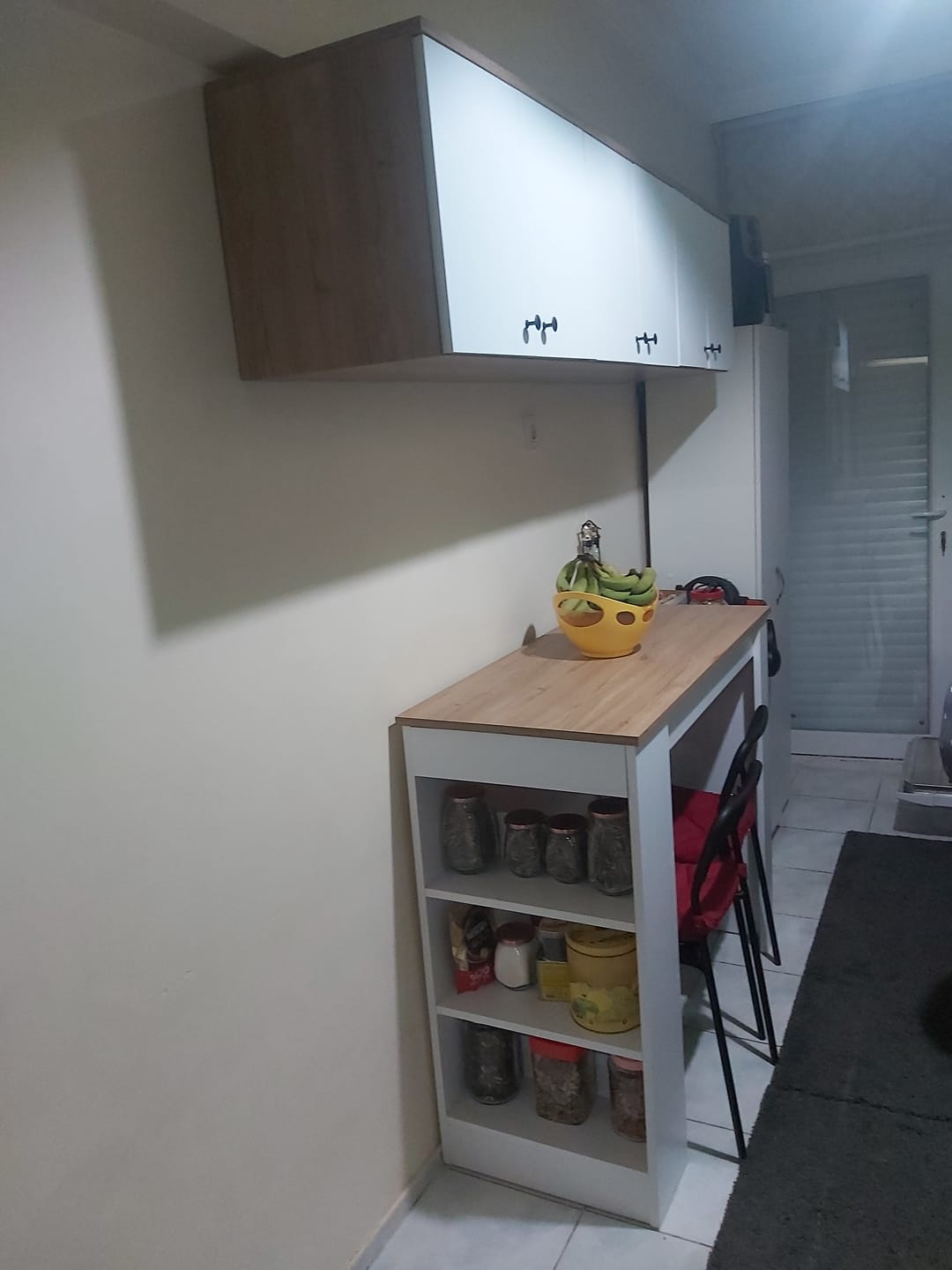 Customer photo review of Rani EA103 Portmanto Üst Modülü Çok Amaçlı Dolap Sepet Ceviz - Beyaz