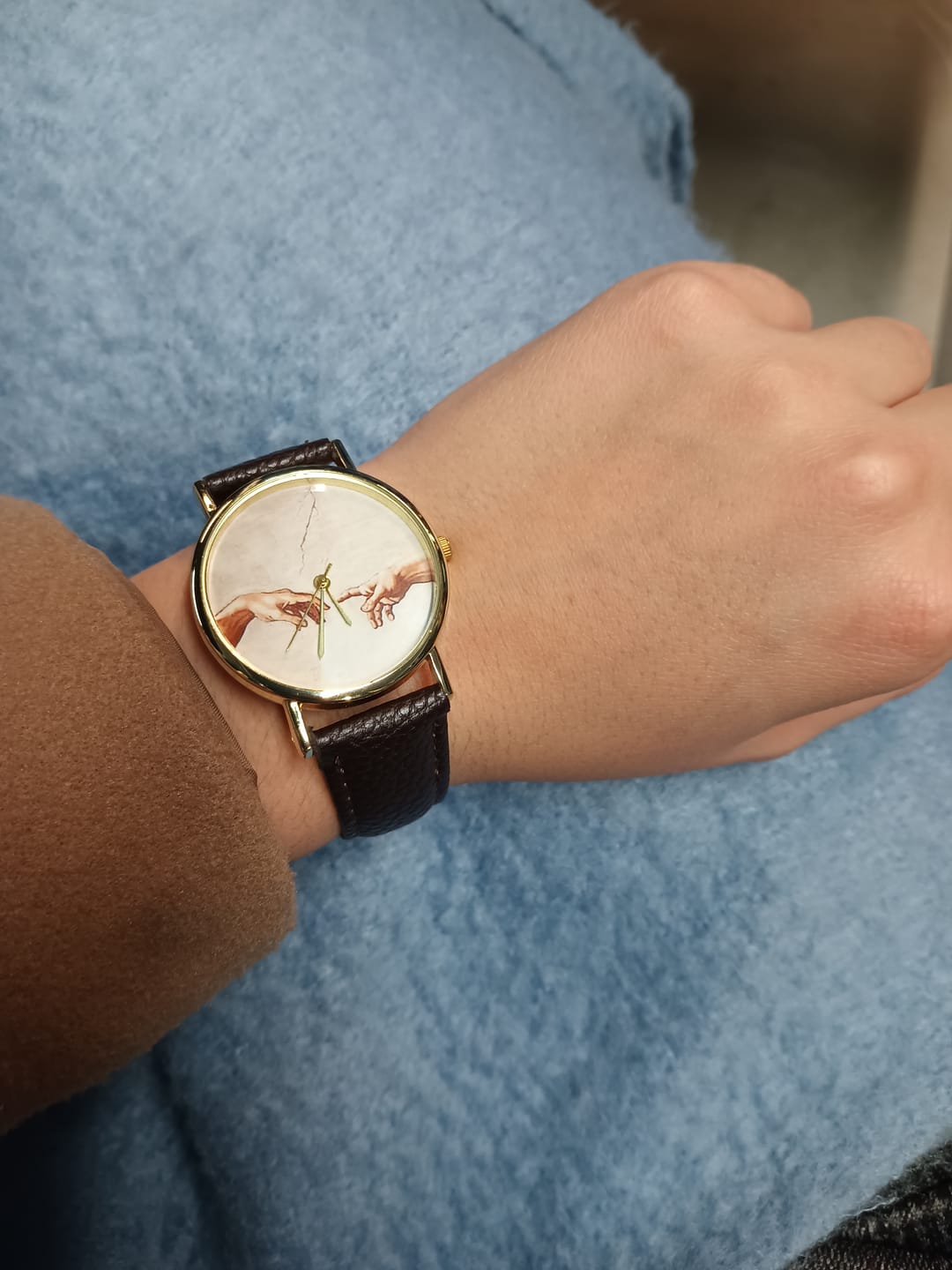 Customer photo review of Michelangelo The creation of Adam Watch
