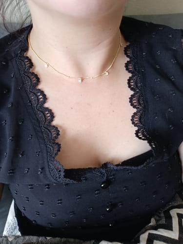 Customer photo review of COLLAR ORIAN SHINE BAÑO DE ORO