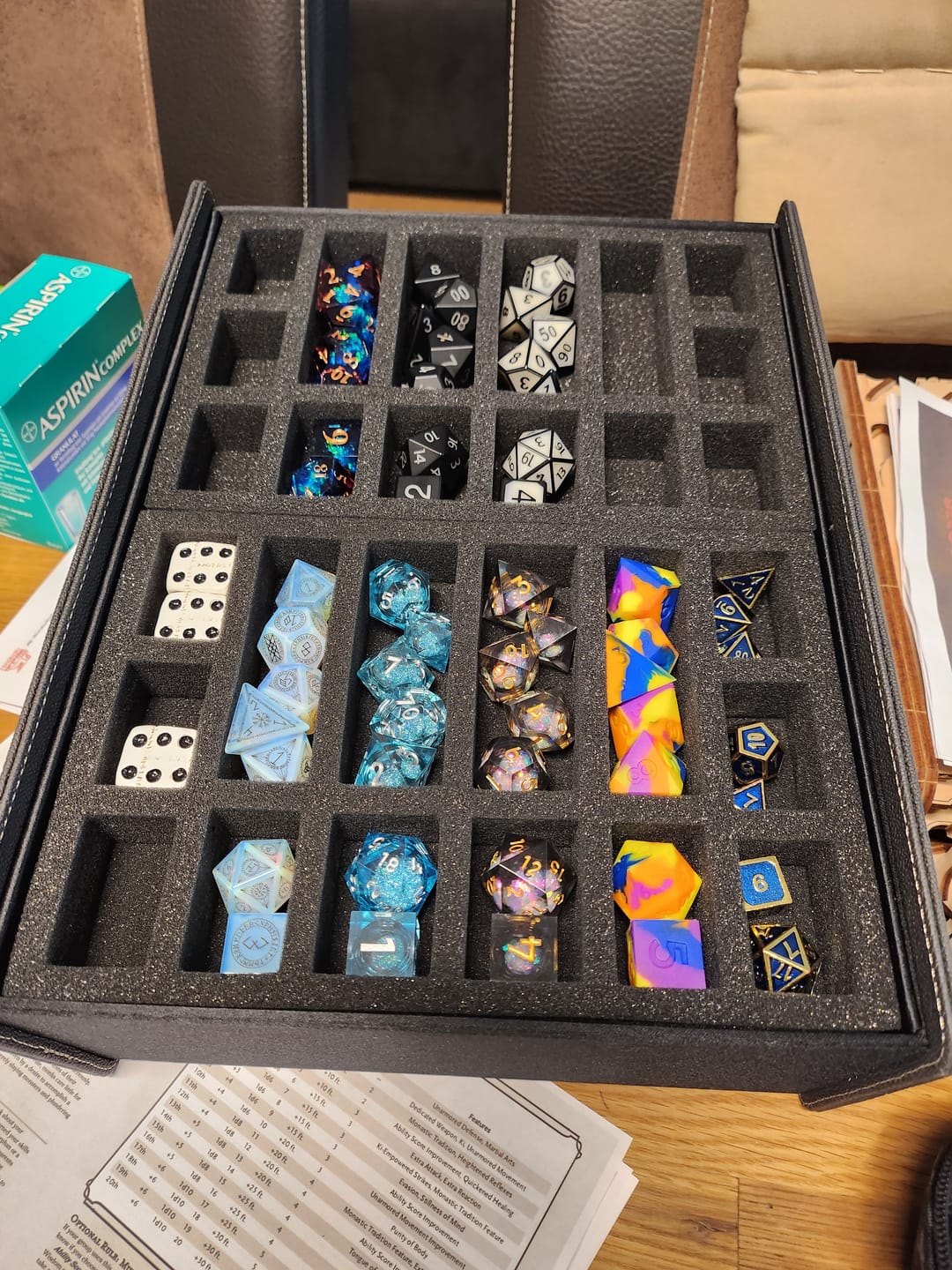 Customer photo review of Game Master Companion Spielleiterschirm + viele Extras