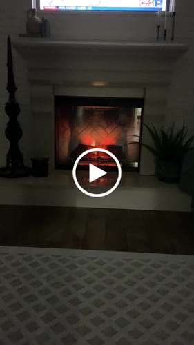 Customer video review of New Dimplex Revillusion Portrait 36 inch Built-In Electric Firebox w/ Glass and Plug Kit | Herringbone Brick