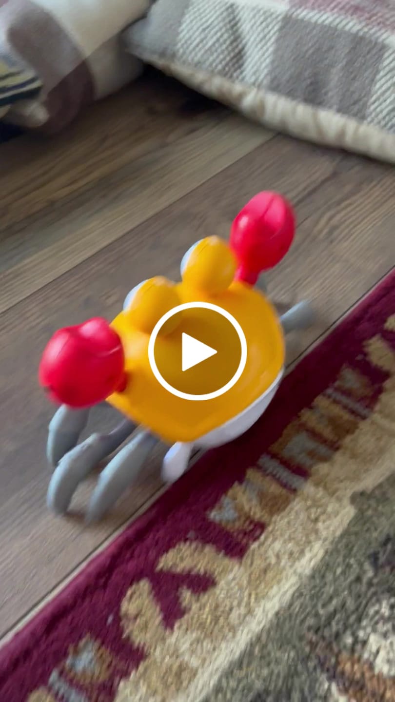 Customer video review of The Crawly Crab™