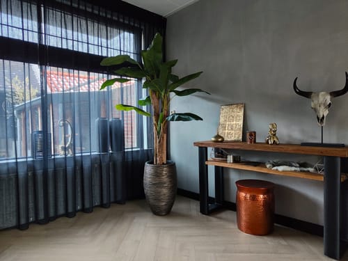 Customer photo review of Kunst Bananenplant Serie B 180cm