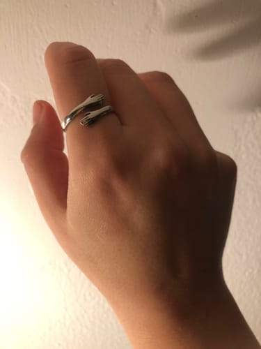 Customer photo review of Hug Ring