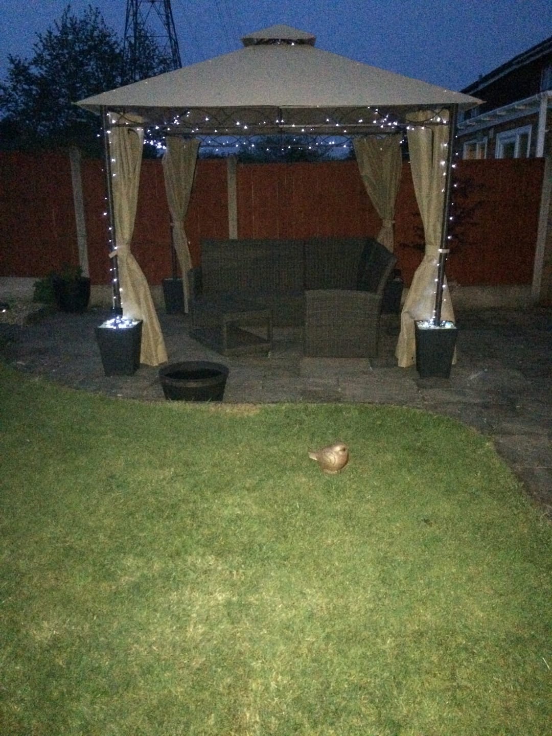 Customer photo review of Glendale Marco Polo  Gazebo Canopy