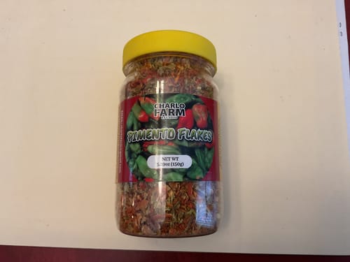 Customer photo review of Charlo Farm Pimento Flakes