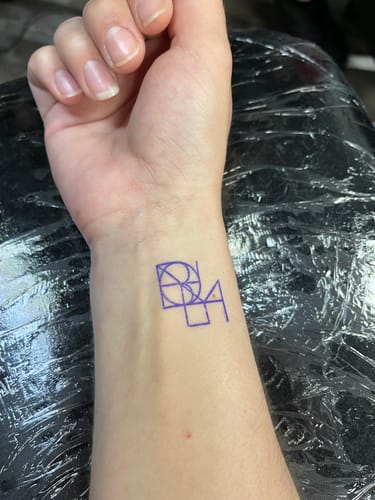 Customer photo review of Joined Custom Symbol