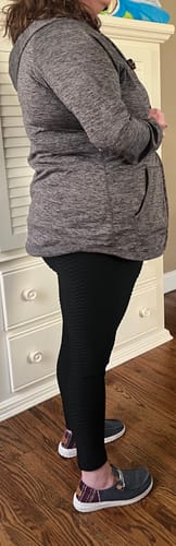 Customer photo review of Anti Cellulite Compression Leggings
