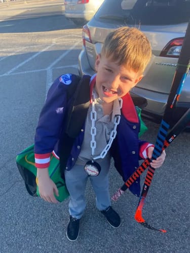 Customer photo review of Conway+Banks Hockey Bag