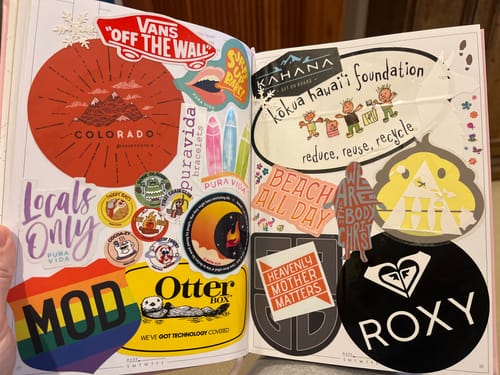 Customer photo review of Our Parent + Child Connection Journal: Spark Creativity, Start Conversations (Blush Pink)