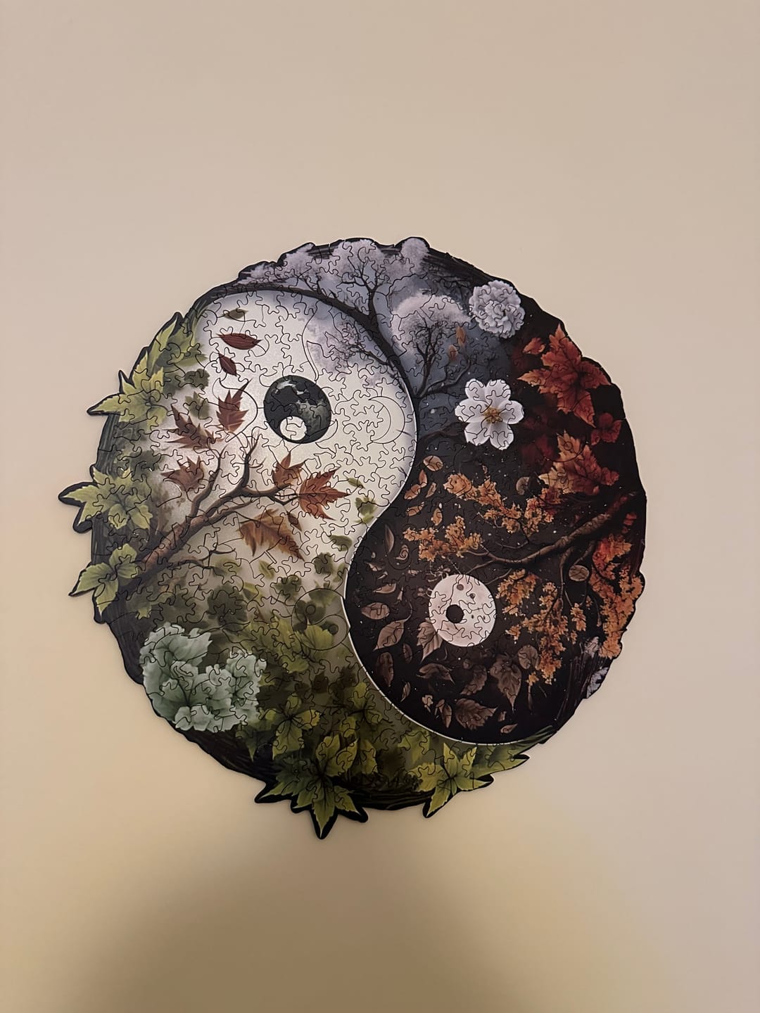 Customer photo review of Yin Yang - Ahşap Puzzle