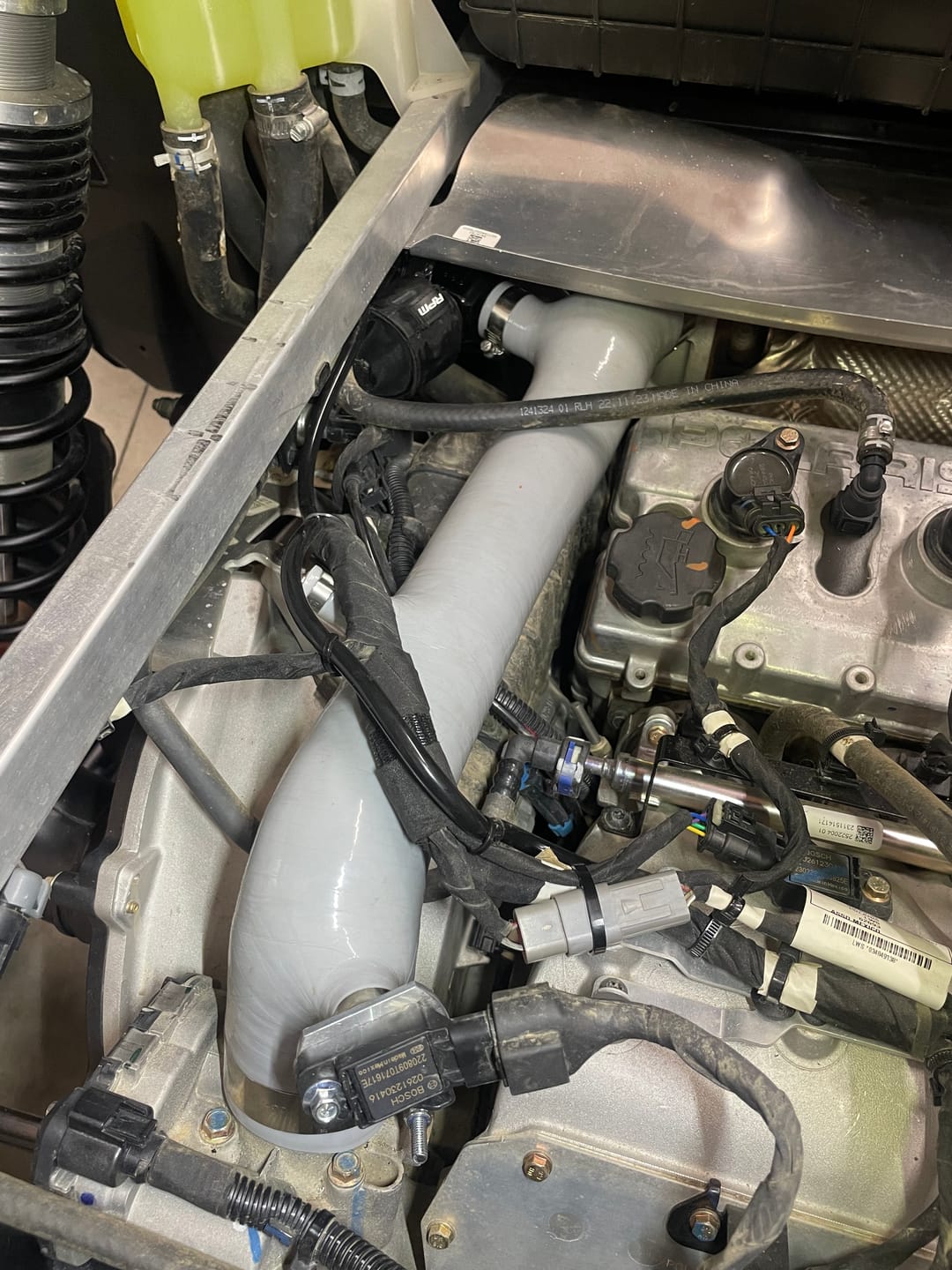 Customer photo review of RPM SxS Polaris RZR Turbo XP XP4 Turbo S Pro XP Turbo R - Silicone Charge Tube