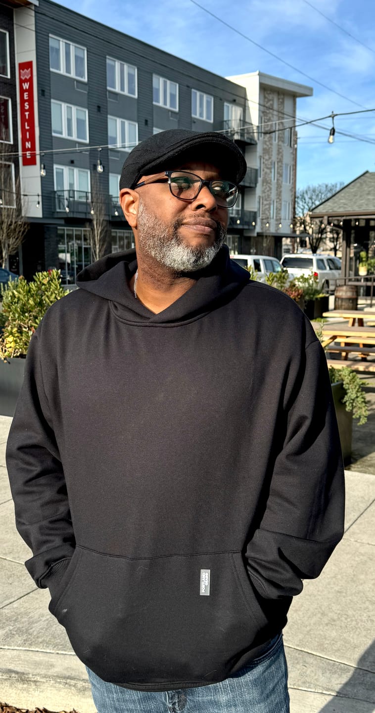 Customer photo review of Cloudburst Hoodie