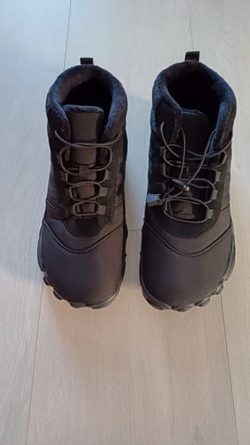 Customer photo review of Winter Pro - wasserfeste Barfußschuhe