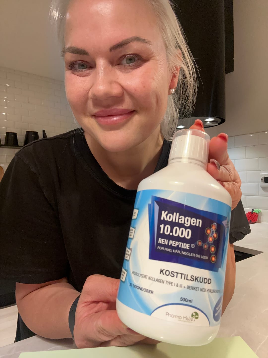 Customer photo review of Kollagen 10 000 Ren Peptide