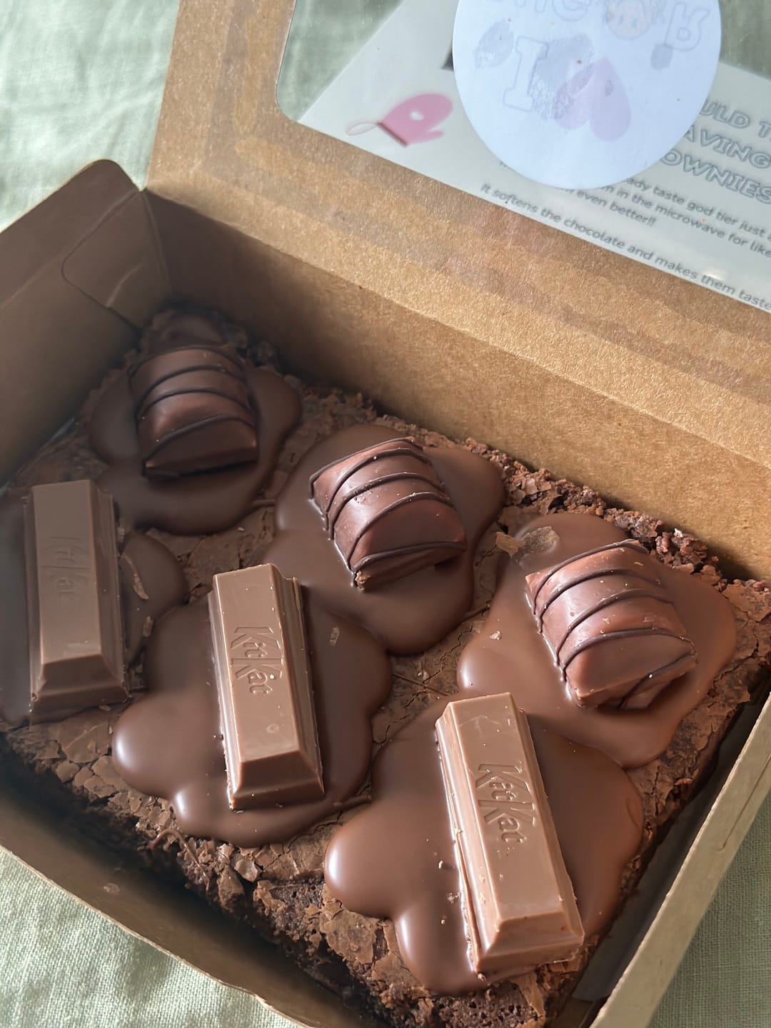 Customer photo review of Mini brownie