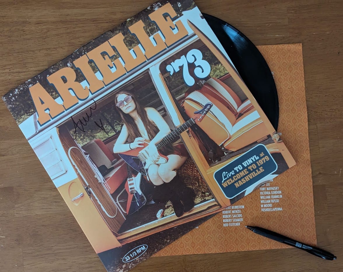 Customer photo review of RECORDING Backstage Pass - '73 LIVE TO VINYL