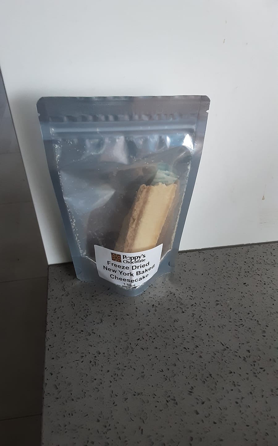 Customer photo review of Freeze Dried Cheesecake New York Baked
