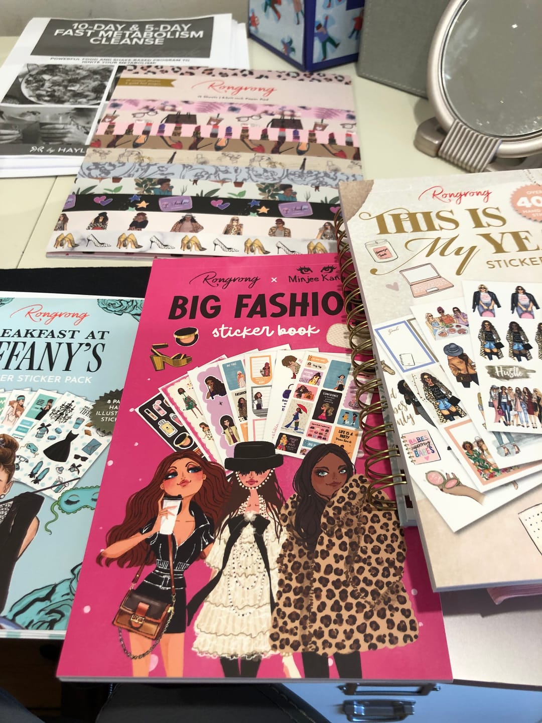 Customer photo review of Planner Babe Sticker Book