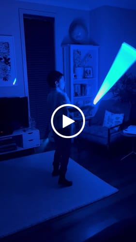 Customer video review of Jinn hero saber