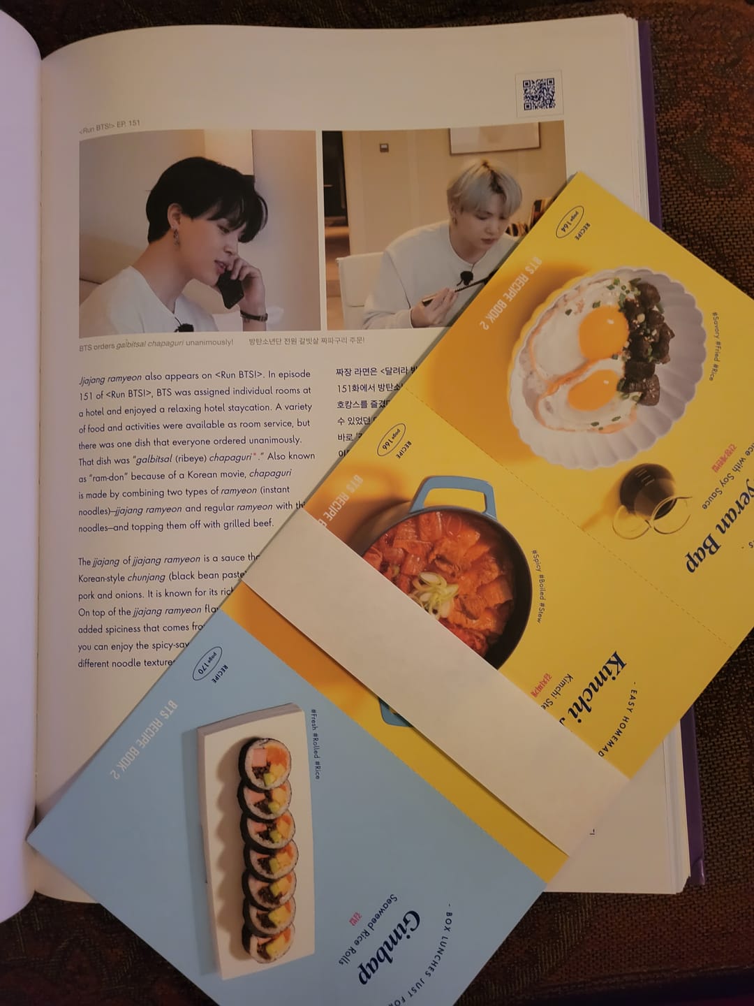 Customer photo review of BTS - RECIPE BOOK 2