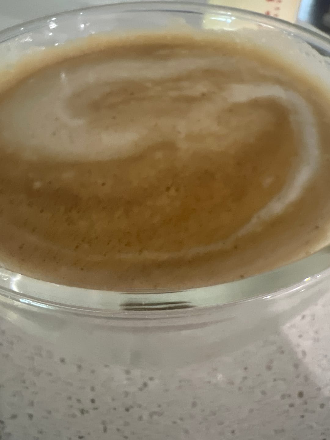 Customer photo review of Caramel Coffee Syrup