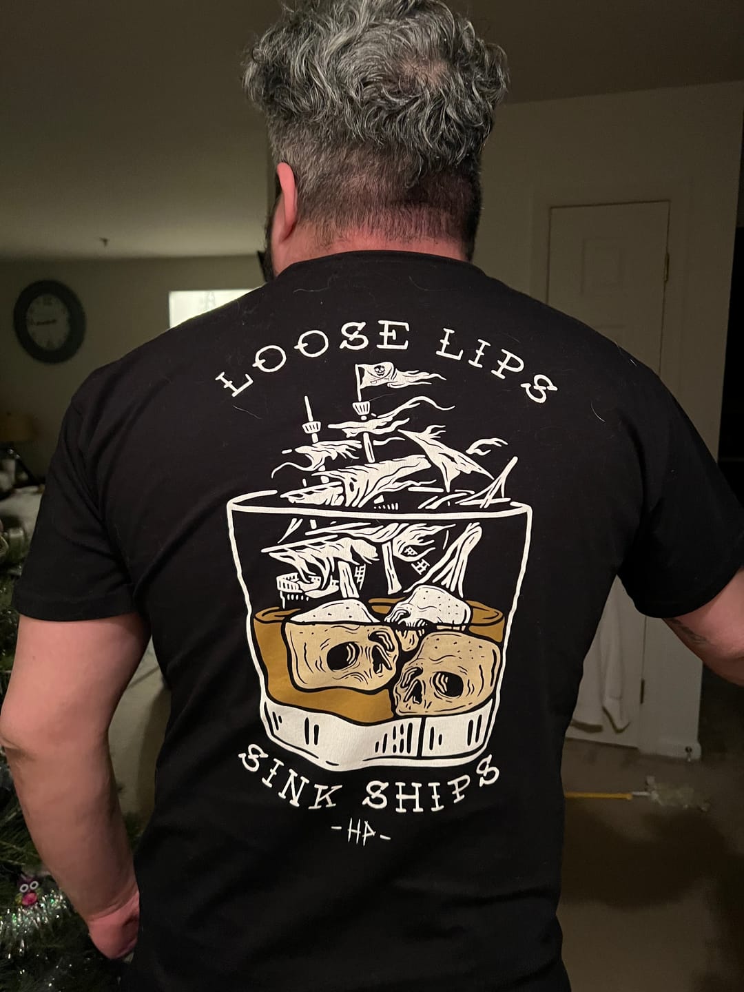Customer photo review of Loose Lips Tee