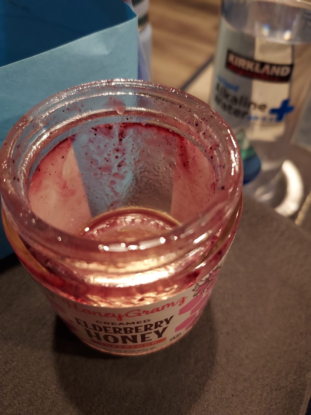 Customer photo review of Organic Elderberry Honey
