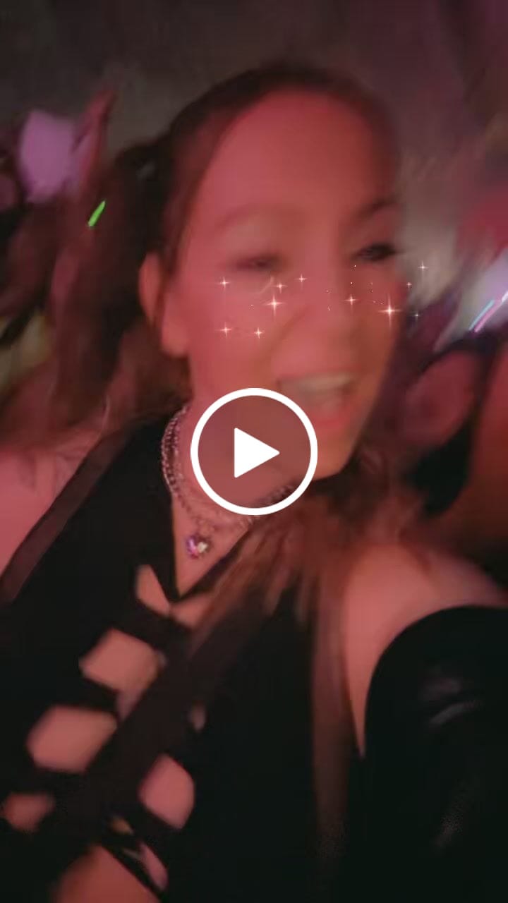 Customer video review of Black Reverse Seam Top