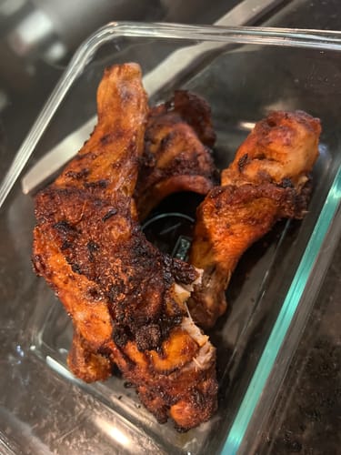 Customer photo review of Marinated Chicken Tandoori