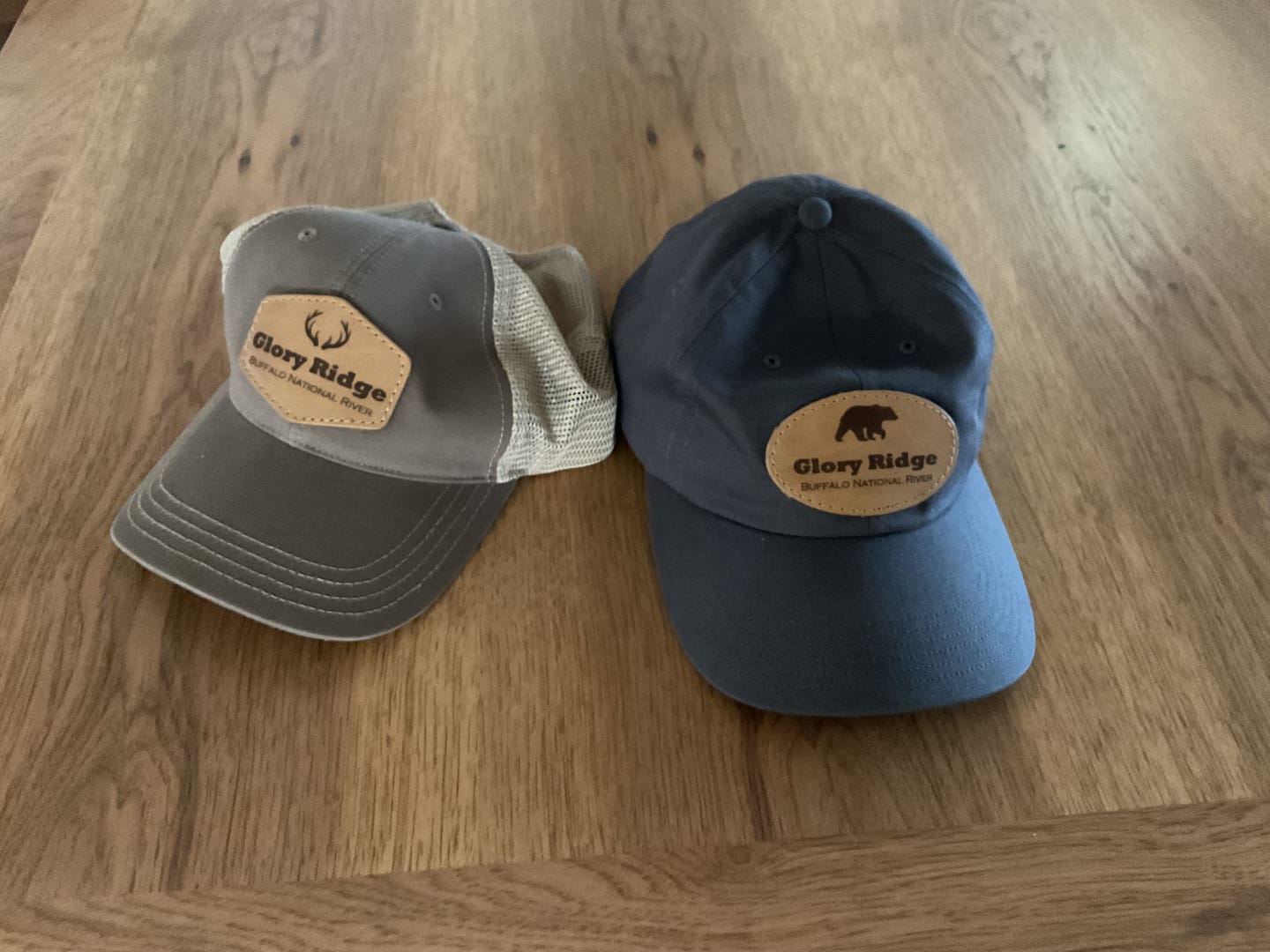 Customer photo review of Richardson 111 Unstructured Leather Patch Hat