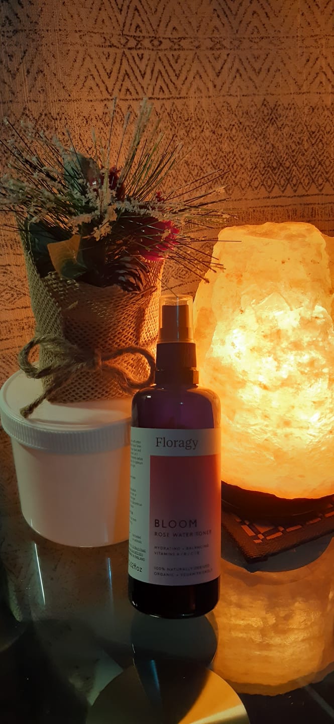 Customer photo review of Bloom – Organic Rose Water Toner