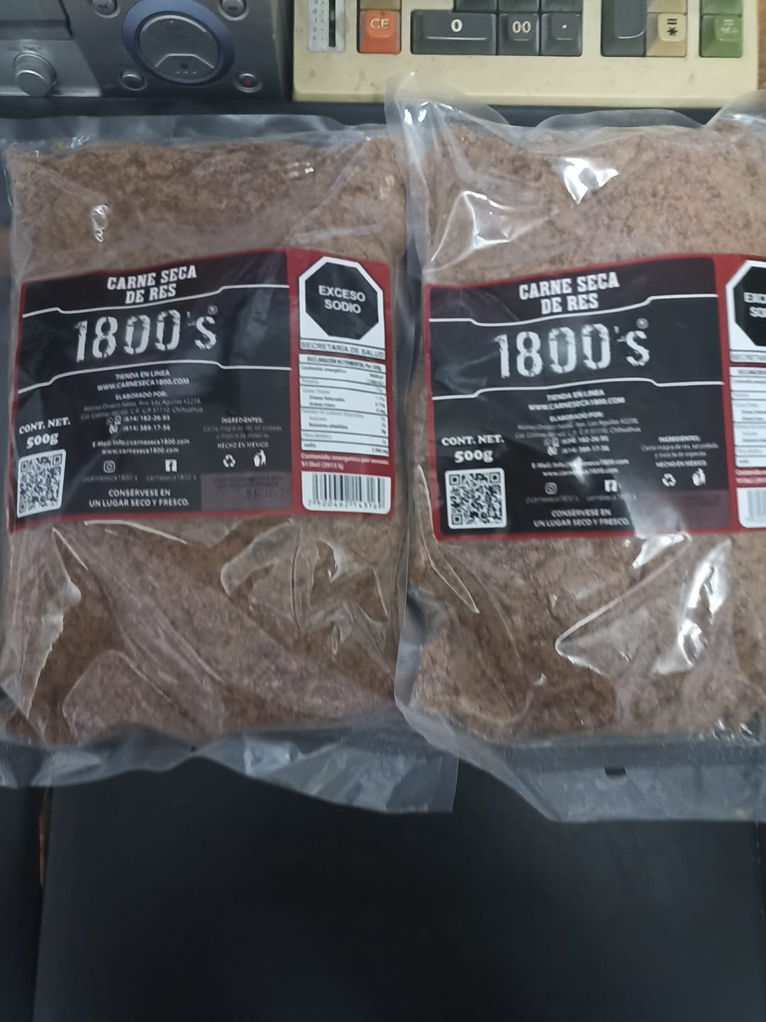 Customer photo review of Paquete 2 kilos Machaca