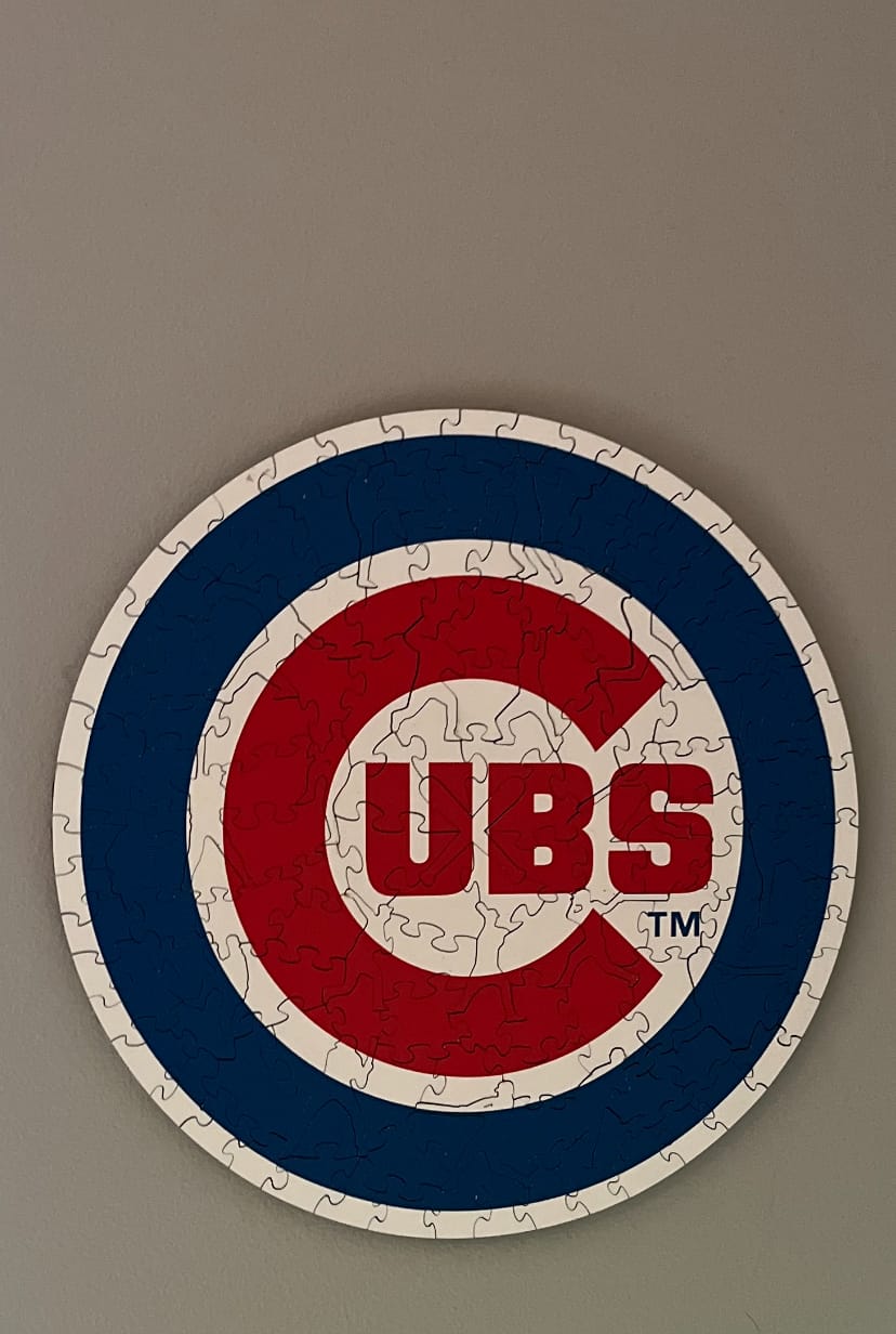 Customer photo review of Chicago Cubs™ - Wooden Puzzle