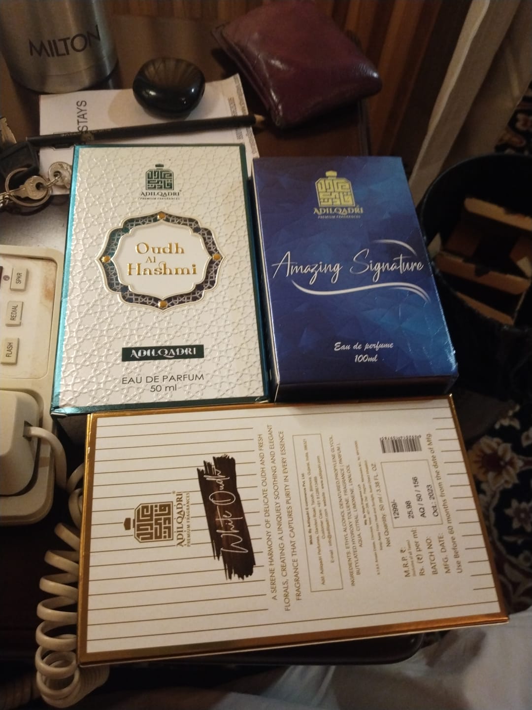 Customer photo review of White Oudh Perfume Spray