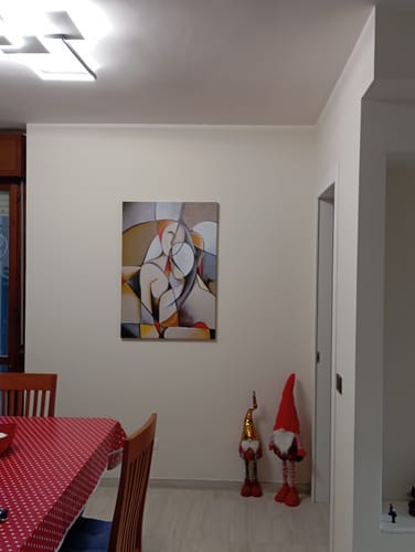 Customer photo review of Pablo Picasso - Donna Sognante Astratta