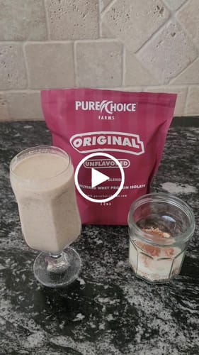 Customer video review of Whey Protein Unflavored