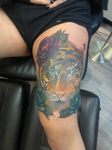 Customer photo review of TattooNumbx Numbing Cream