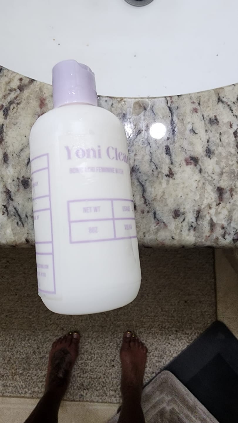 Customer photo review of Yoni Cleanse